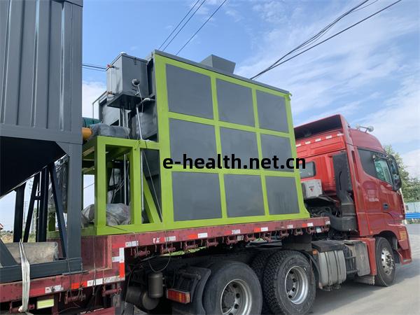 10m³臥式發酵罐(guan)裝車發貨(huo)！高溫(wen)腐(fu)熟(shu)發(fa)酵，3-7天成肥